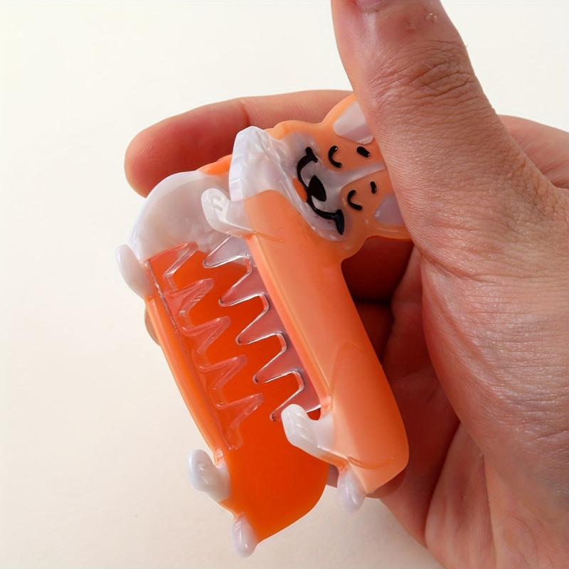 Acrylic Dog Hair Claw Puppy Shark Claw Back Head Clip