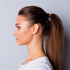 Soft Elastic Hair Bands for Girls - No Hair Damage - Seamless Thick Hair Rope