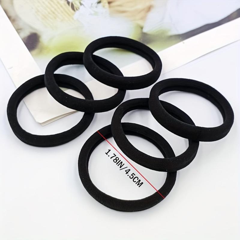 Soft Elastic Hair Bands for Girls - No Hair Damage - Seamless Thick Hair Rope