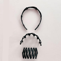 Stretchable Hair Band Pocket Head Hoop Foldable Headdress Nonslip Hair Band