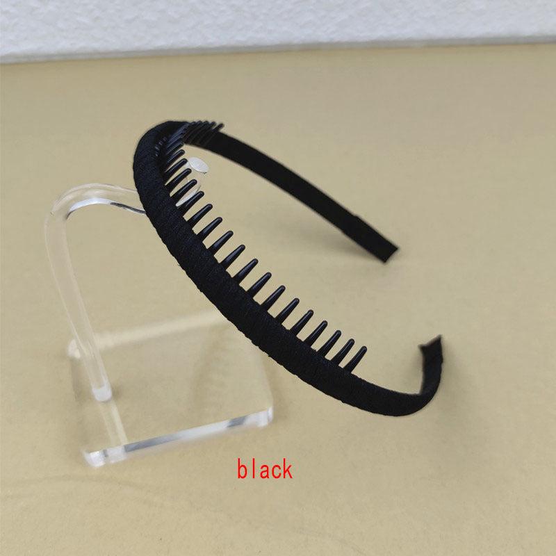 Floral Print Headband Teeth Fixed Hair Band Casual Hair Accessories