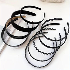 Wide Edge Hair Hoop With Teeth Casual Hair Accessories