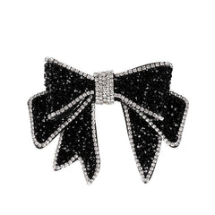 Vintage Rhinestone Hair Clip Barrette Hairpin