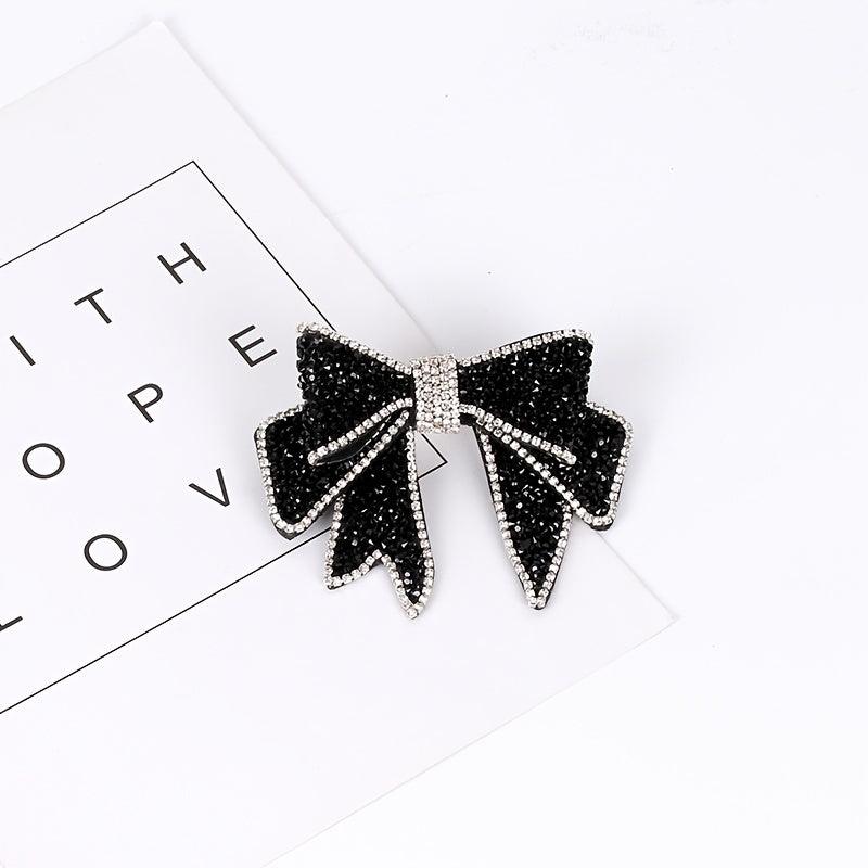 Vintage Rhinestone Hair Clip Barrette Hairpin