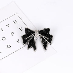 Vintage Rhinestone Hair Clip Barrette Hairpin