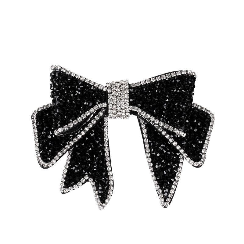Vintage Rhinestone Hair Clip Barrette Hairpin