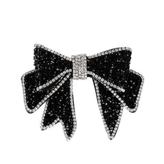 Vintage Rhinestone Hair Clip Barrette Hairpin