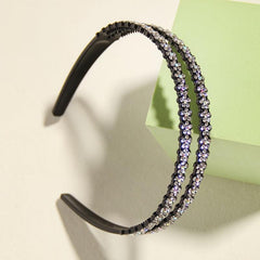 Rhinestone Headband Crystal Hairband Hair Hoops for Women Girls