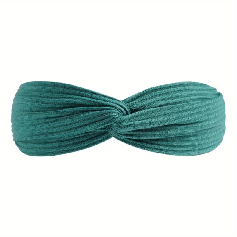 Boho Knotted Cross Headband Non Slip Hair Band for Girls