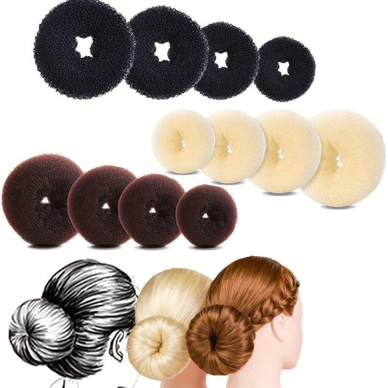 3pcs Bun Maker Hair Ornaments Easy Bun Hair Tool