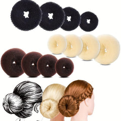 3pcs Bun Maker Hair Ornaments Easy Bun Hair Tool