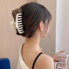 5pcs Acrylic Women's Hair Claw - Back Head Hair Updo Shark Claw