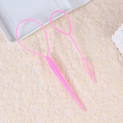 2pcs Hair Braid Accessories Bun Maker Ponytail Braid Tools Kit
