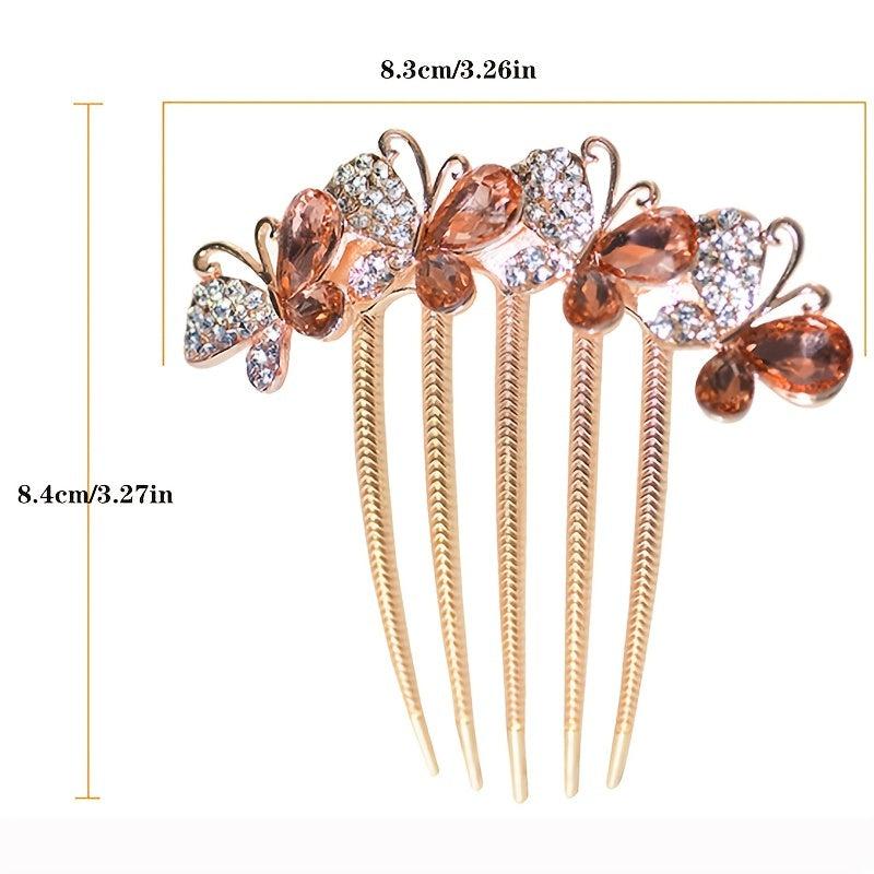 Rhinestone Hair Combs - Perfect Mother's Birthday Gift