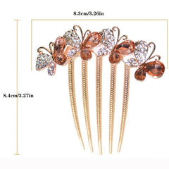 Rhinestone Hair Combs - Perfect Mother's Birthday Gift