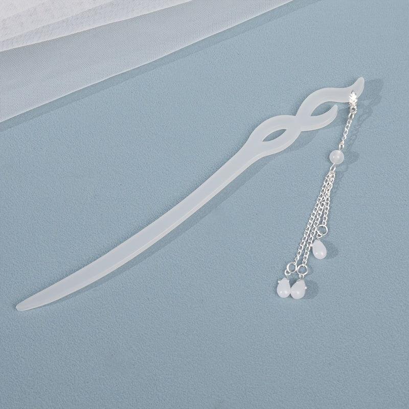 Classic Hair Pin Sticks Acetic Acid Tassel for Women