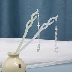 Classic Hair Pin Sticks Acetic Acid Tassel for Women