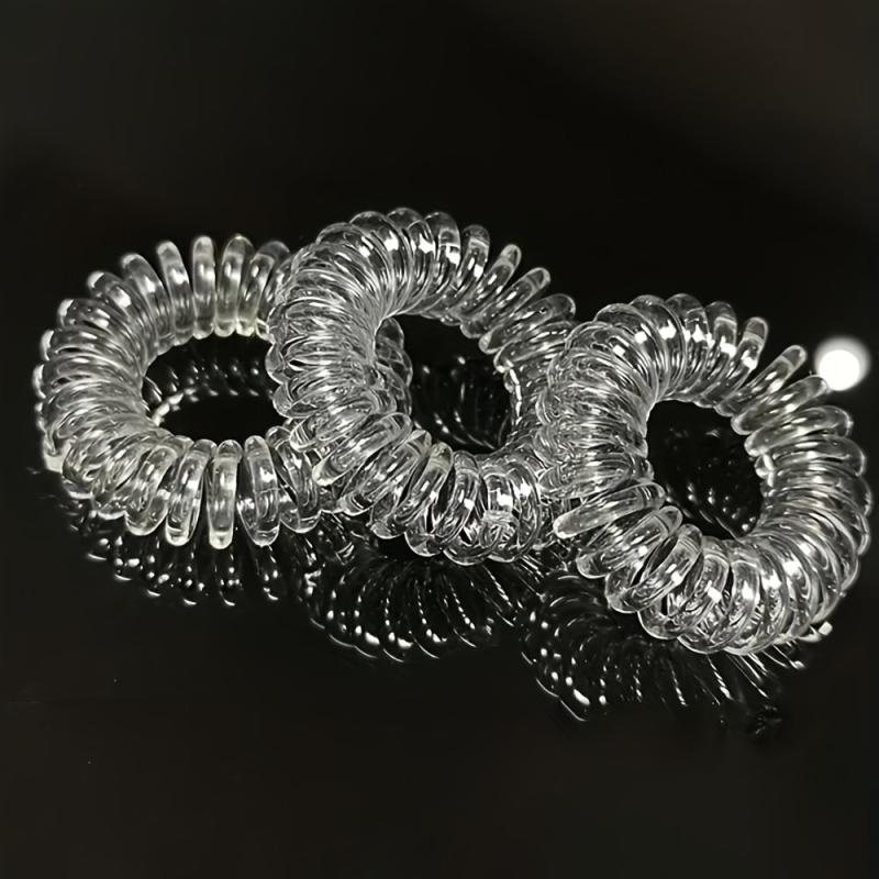 20pcs Spiral Hair Tie Elastic Hair Ring Hair Accessories