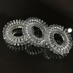 20pcs Spiral Hair Tie Elastic Hair Ring Hair Accessories