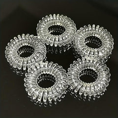 20pcs Spiral Hair Tie Elastic Hair Ring Hair Accessories