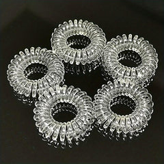 20pcs Spiral Hair Tie Elastic Hair Ring Hair Accessories