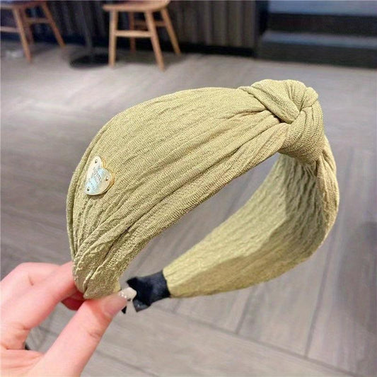 Knotted Headband Women's Headband Wide Hair Band Hair Accessory