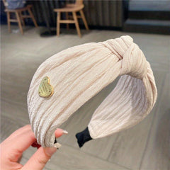 Knotted Headband Women's Headband Wide Hair Band Hair Accessory