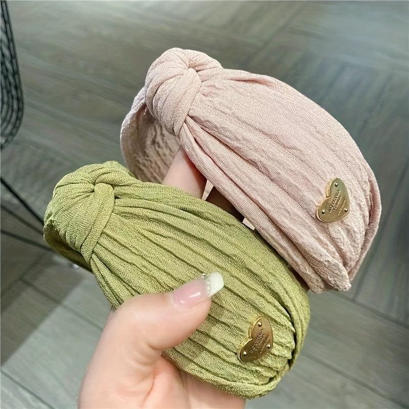 Knotted Headband Women's Headband Wide Hair Band Hair Accessory