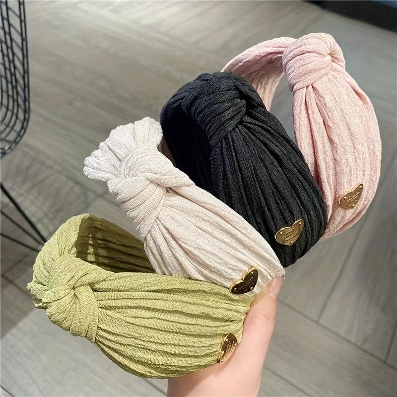 Knotted Headband Women's Headband Wide Hair Band Hair Accessory