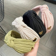 Knotted Headband Women's Headband Wide Hair Band Hair Accessory
