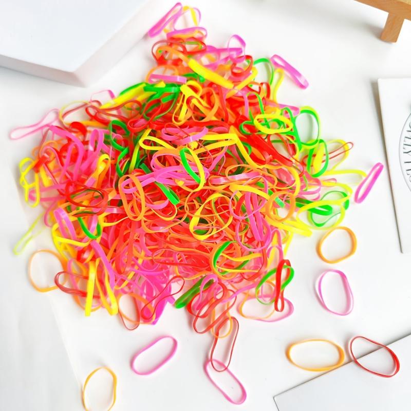 895PCS Girls Hair Accessories Set High Elasticity Hair Bands Ponytail Ropes