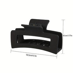 6PCS Frosted Matte Hair Claw Non slip Hair Accessories