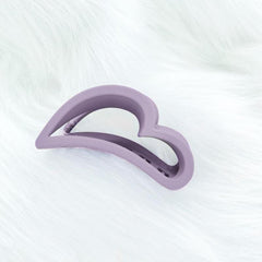 Heart Shape Hair Claw Frosted Hair Accessory