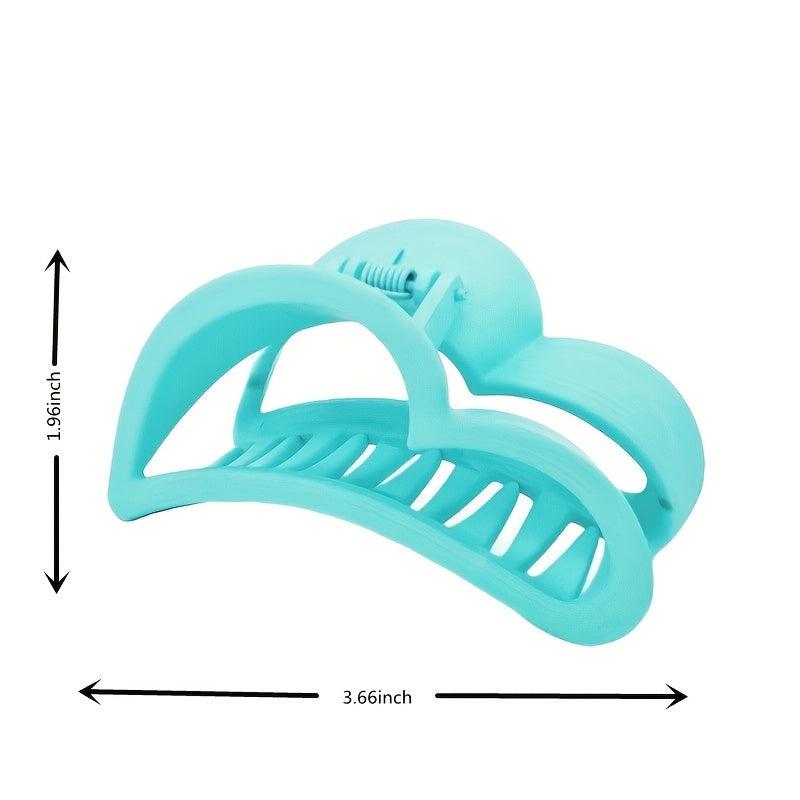 Heart Shape Hair Claw Frosted Hair Accessory