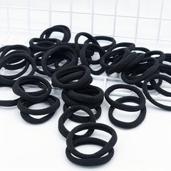 50pcs Elastic Hair Tie Candy Hair Ring Ponytail Holder Hair Accessories