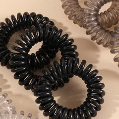 9pcs Spiral Hair Ties for Thick Hair, No Crease, All Hair Types