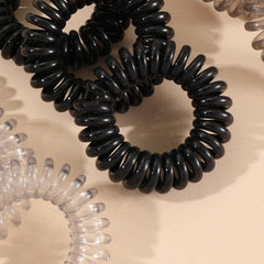 9pcs Spiral Hair Ties for Thick Hair, No Crease, All Hair Types