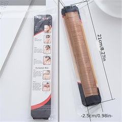 Hair Bun Maker Snap Roll Hair Nets Magic Buns Tool Donut