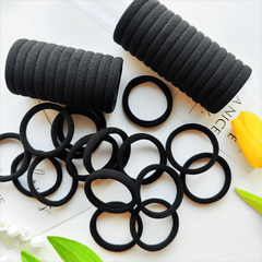 40 PCS Colorful Hair Ties for Women - Seamless Hair Accessories