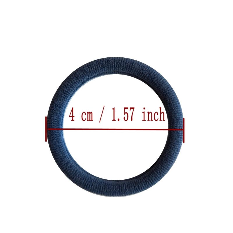 40 PCS Colorful Hair Ties for Women - Seamless Hair Accessories
