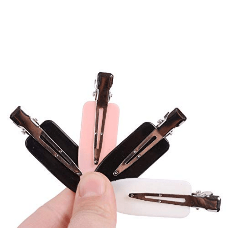 8pcs No Bend Hair Clips Pin Curl Clips No Crease Barrette
