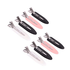 8pcs No Bend Hair Clips Pin Curl Clips No Crease Barrette