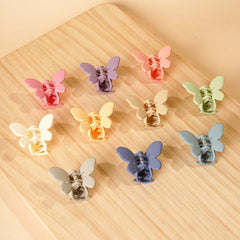 10pcs Butterfly Frosted Small Clips Hair Accessories