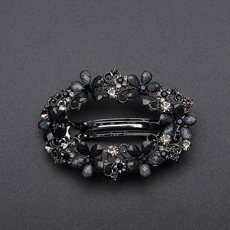 Vintage Hollowed Flower Rhinestone Hairpin Hairclip Hair Accessories
