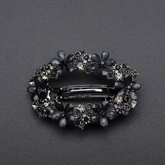 Vintage Hollowed Flower Rhinestone Hairpin Hairclip Hair Accessories