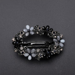 Vintage Hollowed Flower Rhinestone Hairpin Hairclip Hair Accessories