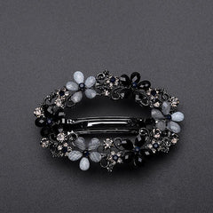 Vintage Hollowed Flower Rhinestone Hairpin Hairclip Hair Accessories
