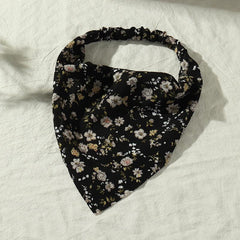 Floral Elastic Hair Bandanas Boho Turban Hair Band