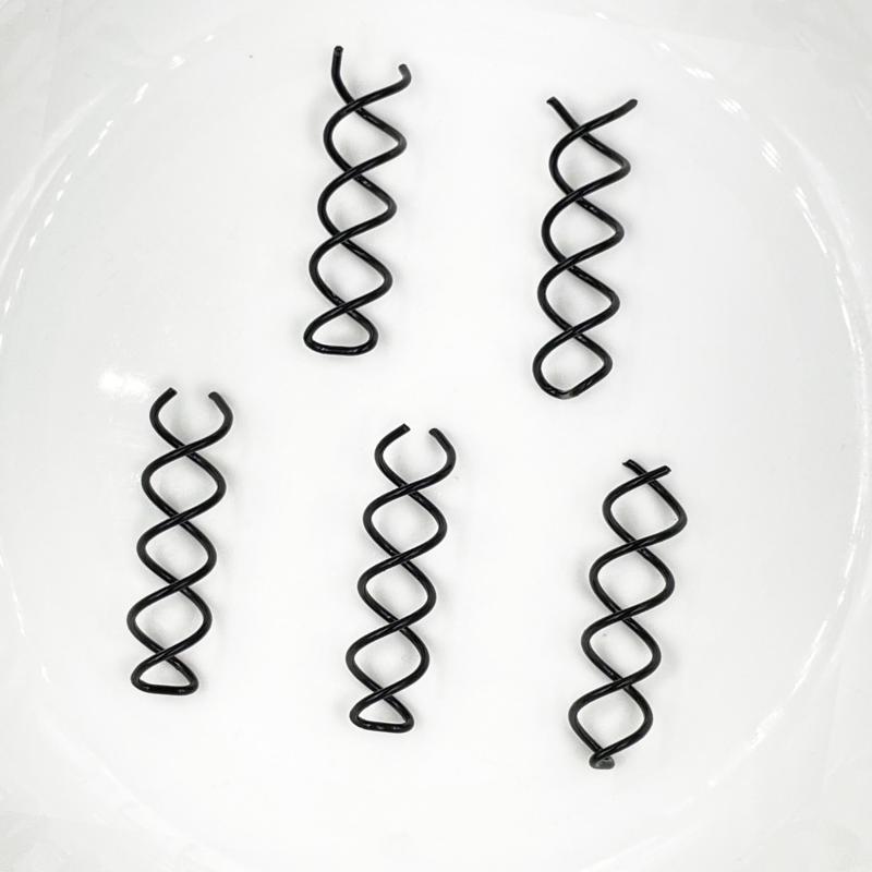 5pcs Spiral Hair Clip U Shaped Hair Styler Ponytail Bun Headwear Hairpin