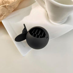 Matte Round Hair Claw Clip Non Slip Strong Hold Grip Hair Jaw Clip